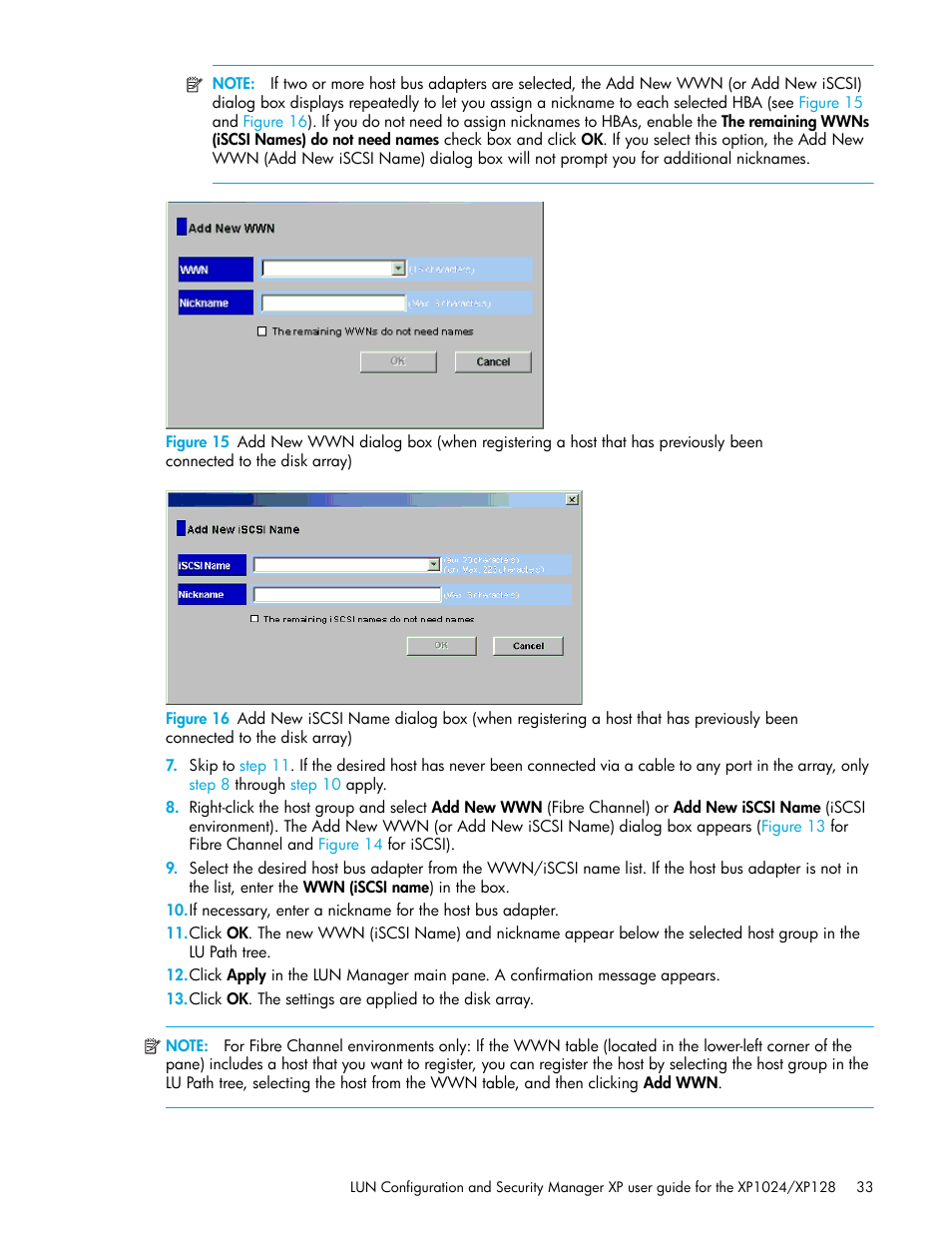 Connected to the disk array) | HP StorageWorks XP Remote Web Console Software User Manual | Page 33 / 88