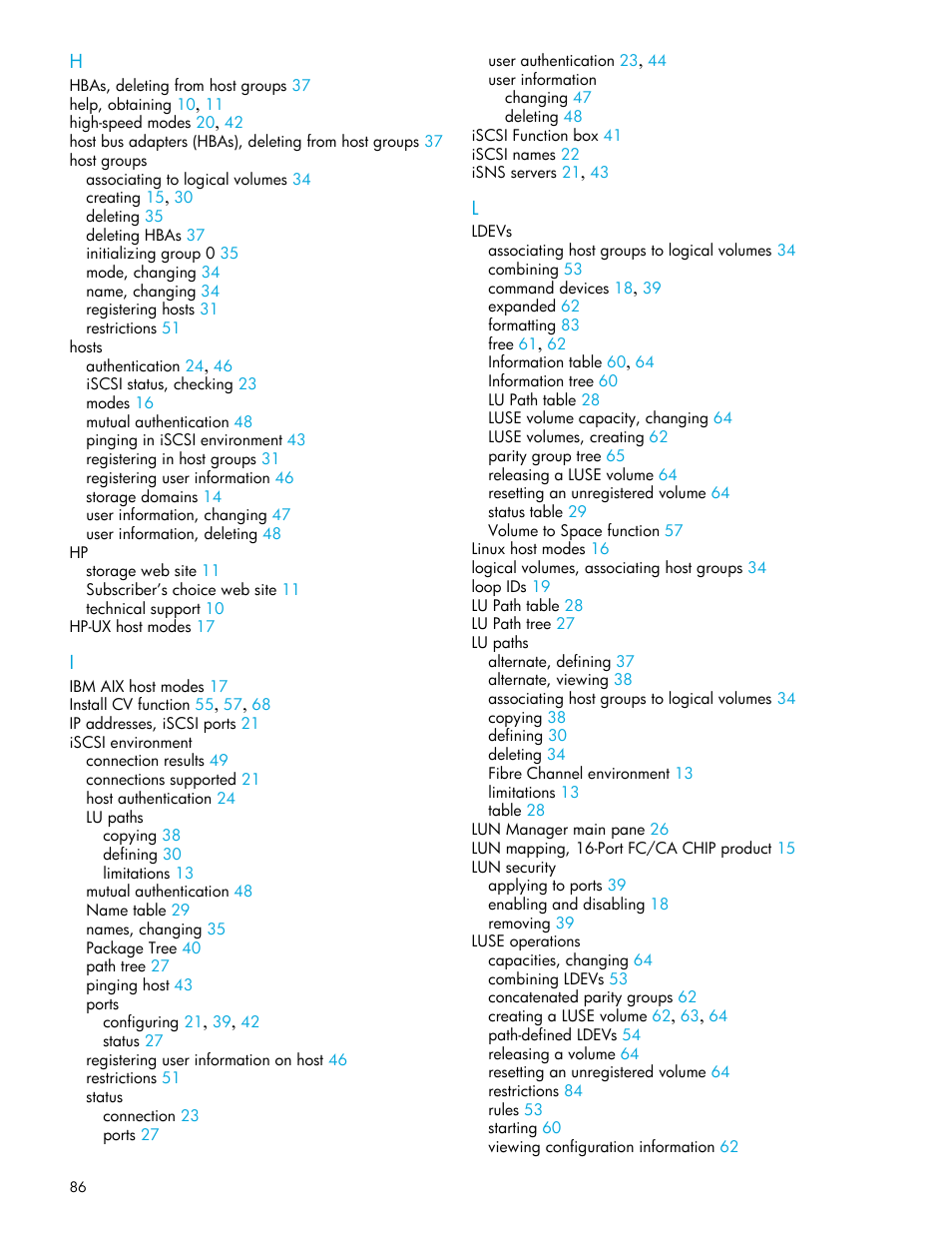 HP StorageWorks XP Remote Web Console Software User Manual | Page 86 / 88