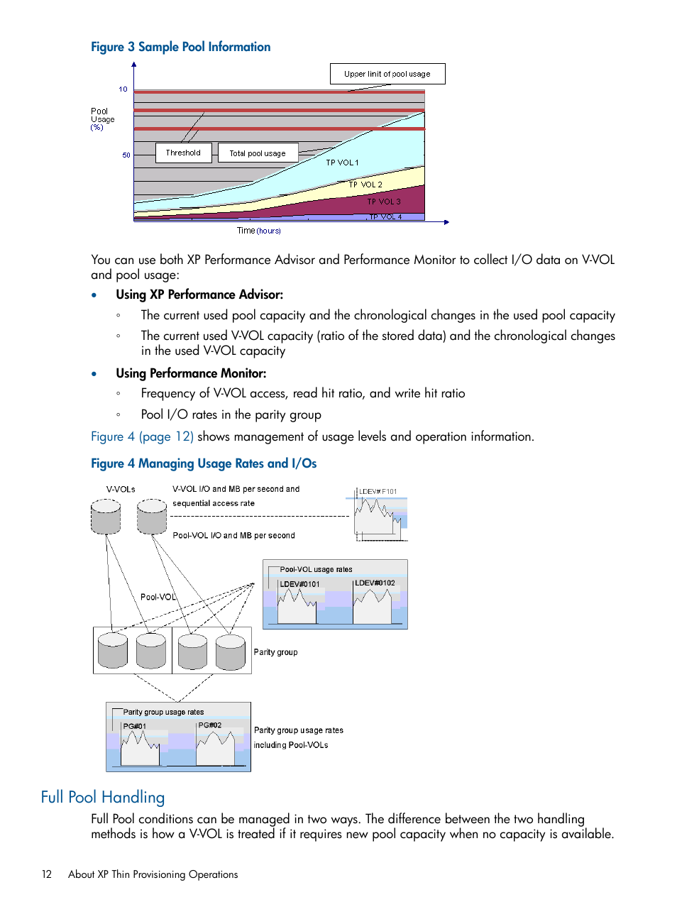 Full pool handling | HP StorageWorks XP Remote Web Console Software User Manual | Page 12 / 87