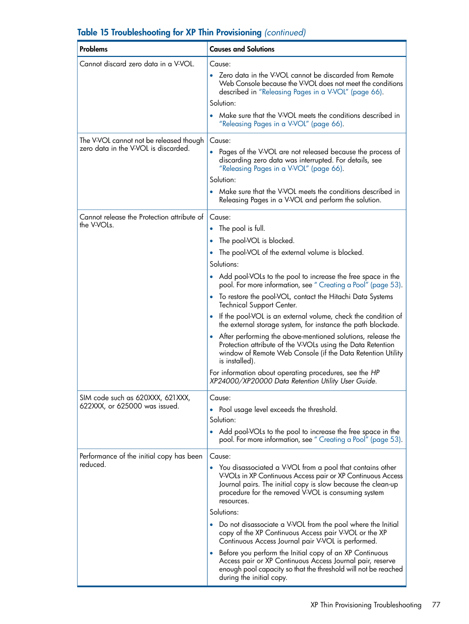 HP StorageWorks XP Remote Web Console Software User Manual | Page 77 / 87