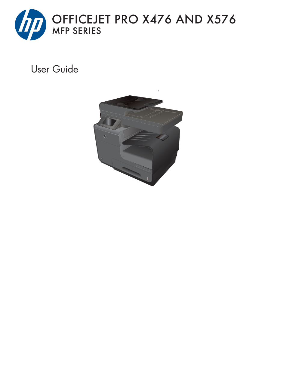 HP Officejet Pro X576 Multifunction Printer series User Manual | 336 pages