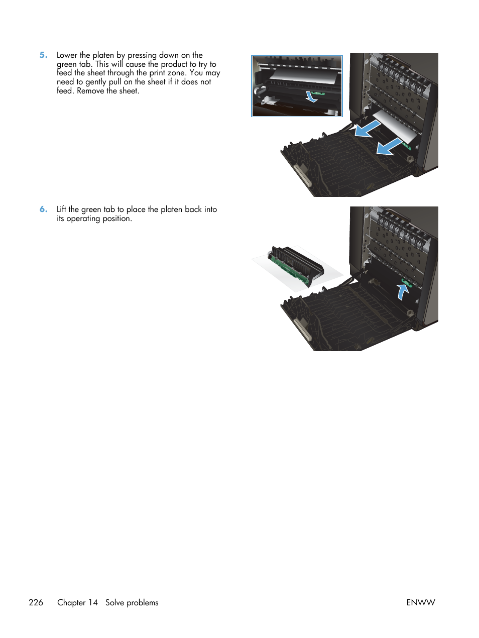 HP Officejet Pro X576 Multifunction Printer series User Manual | Page 242 / 336