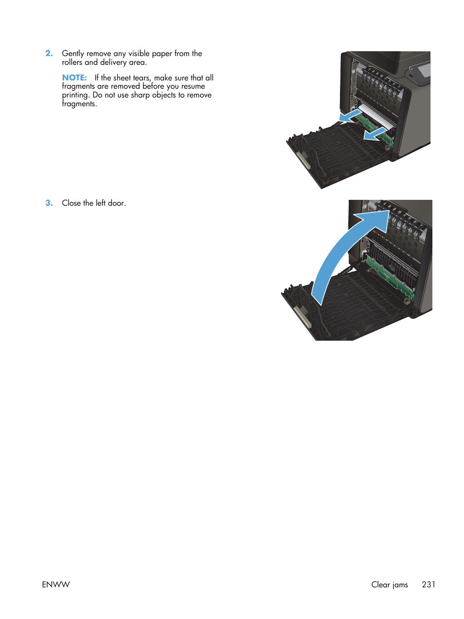 HP Officejet Pro X576 Multifunction Printer series User Manual | Page 247 / 336