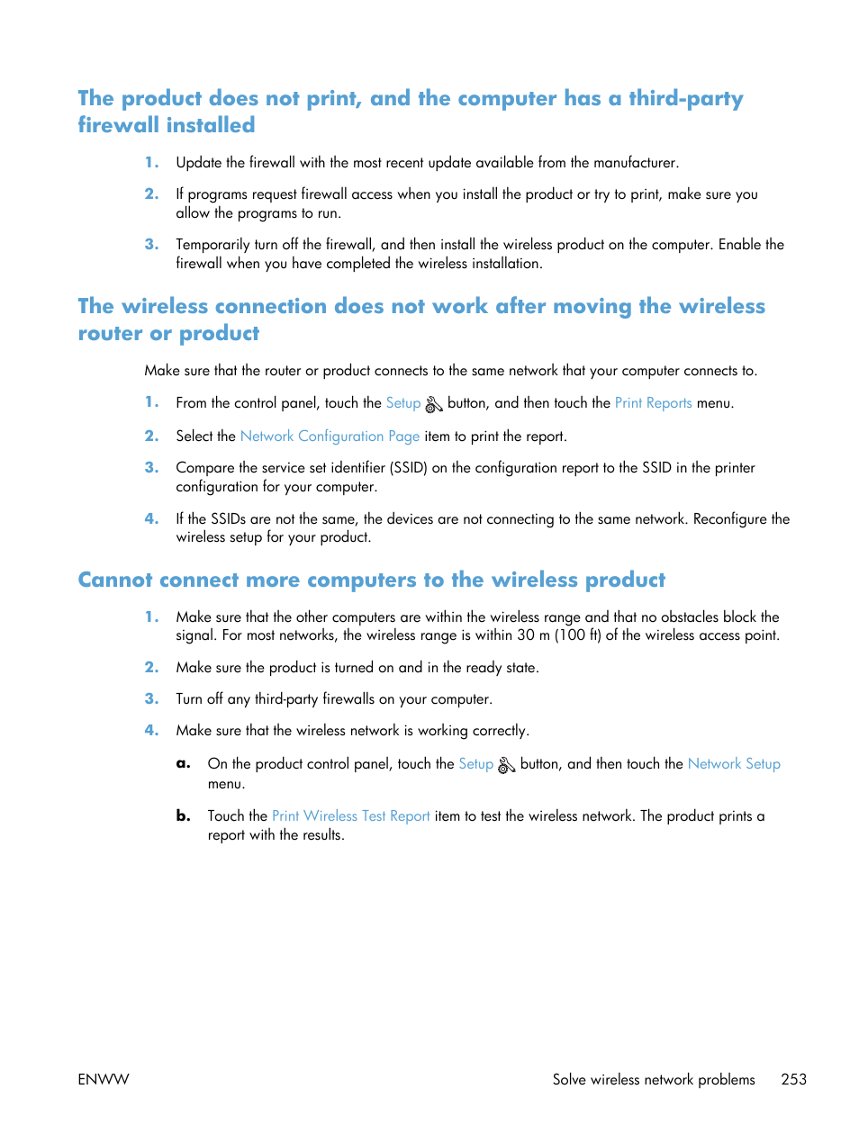 HP Officejet Pro X576 Multifunction Printer series User Manual | Page 269 / 336