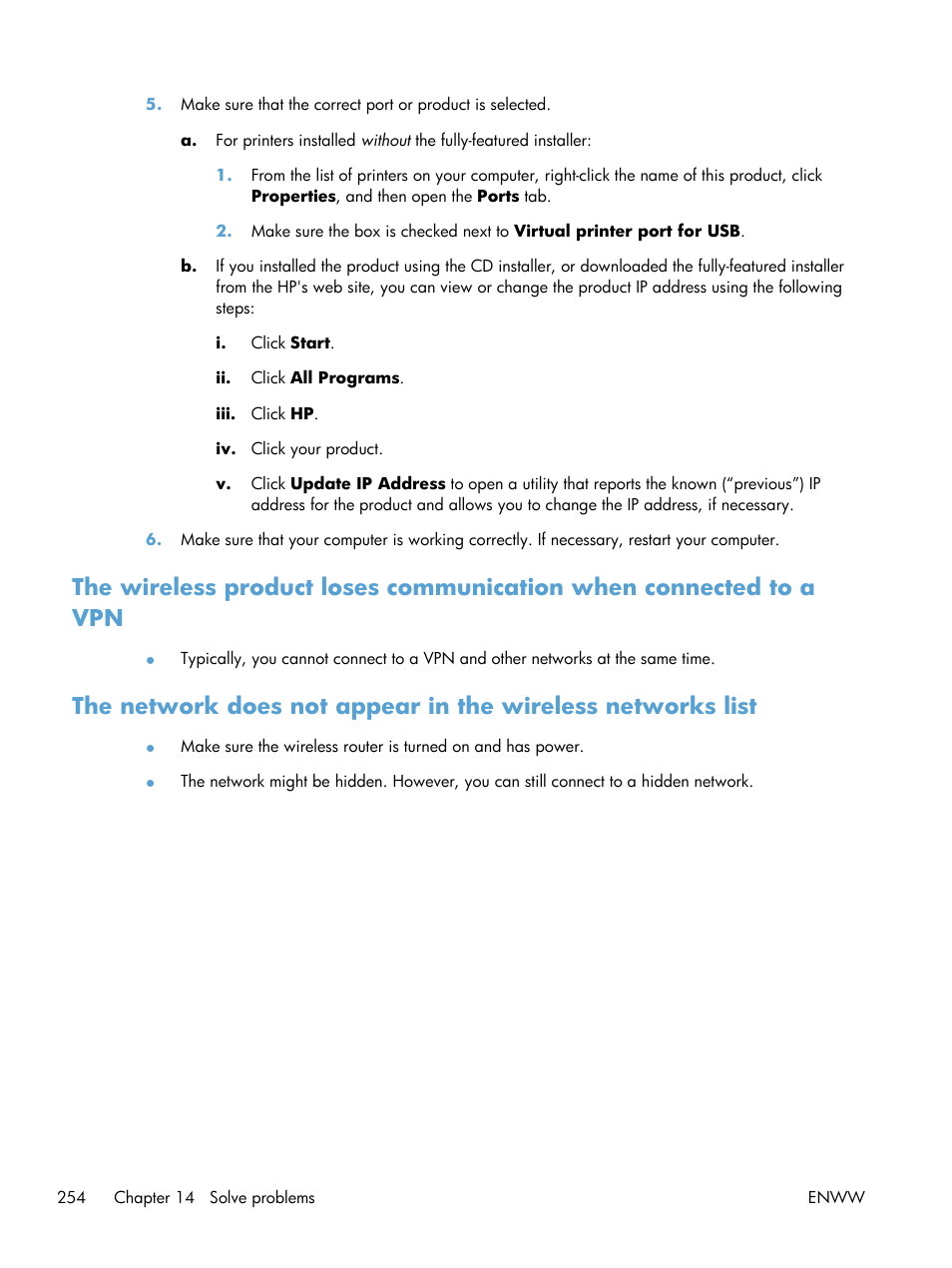 HP Officejet Pro X576 Multifunction Printer series User Manual | Page 270 / 336