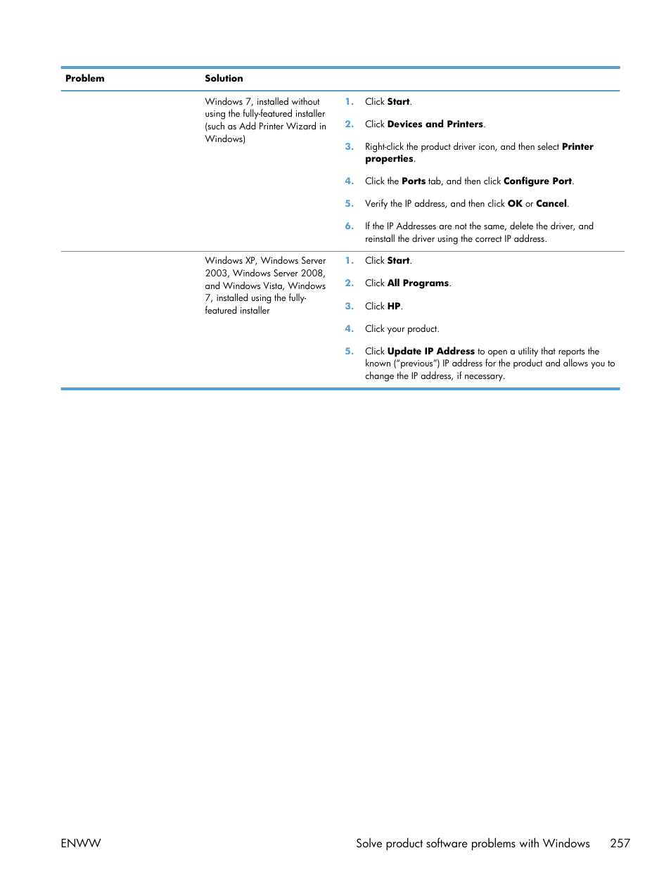 HP Officejet Pro X576 Multifunction Printer series User Manual | Page 273 / 336