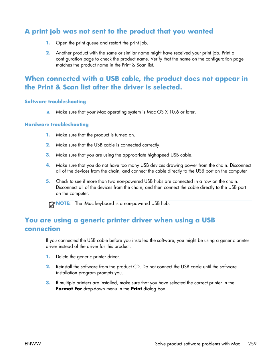 Driver is selected | HP Officejet Pro X576 Multifunction Printer series User Manual | Page 275 / 336