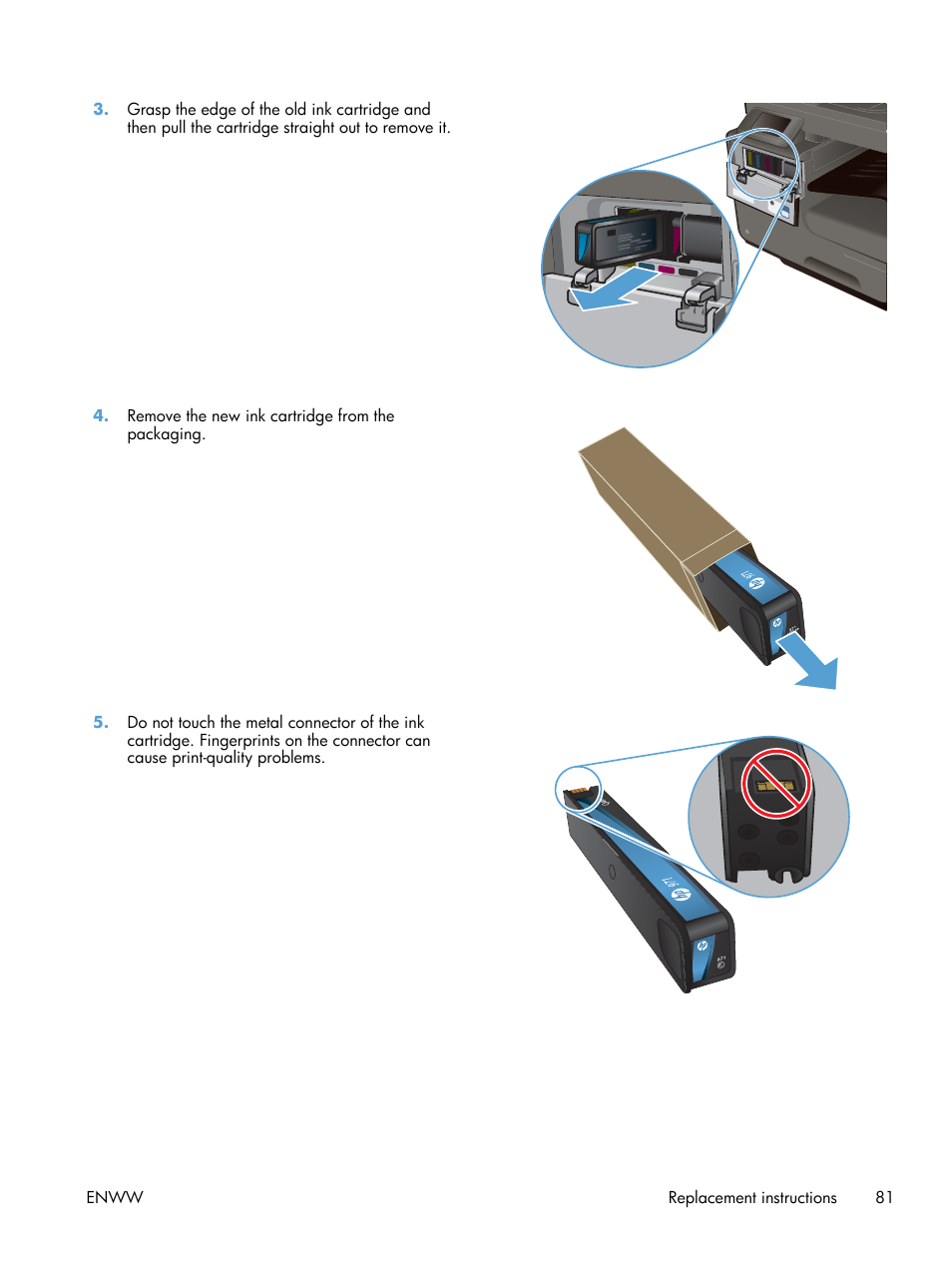 HP Officejet Pro X576 Multifunction Printer series User Manual | Page 97 / 336