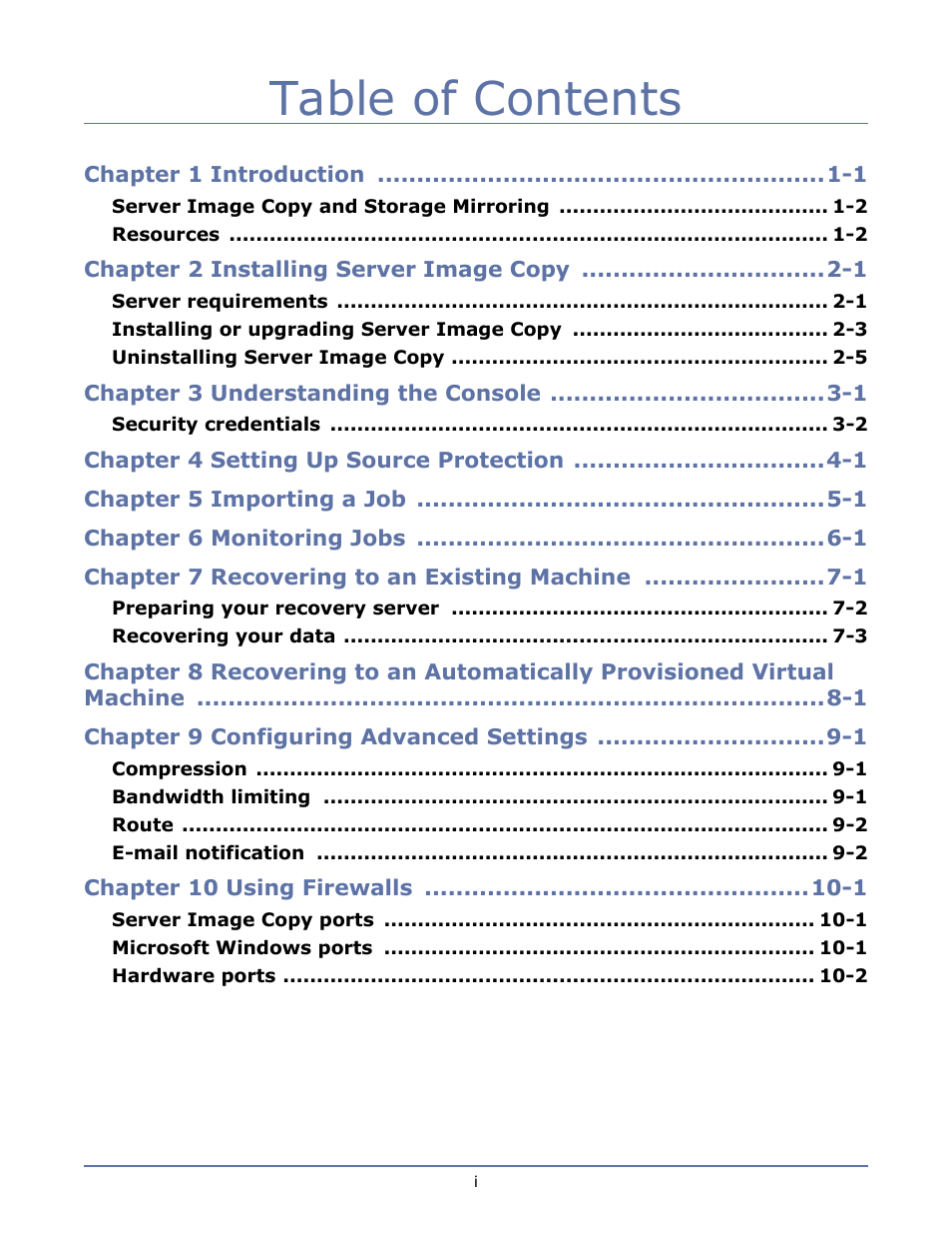 HP Storage Mirroring V5 Software User Manual | Page 3 / 42