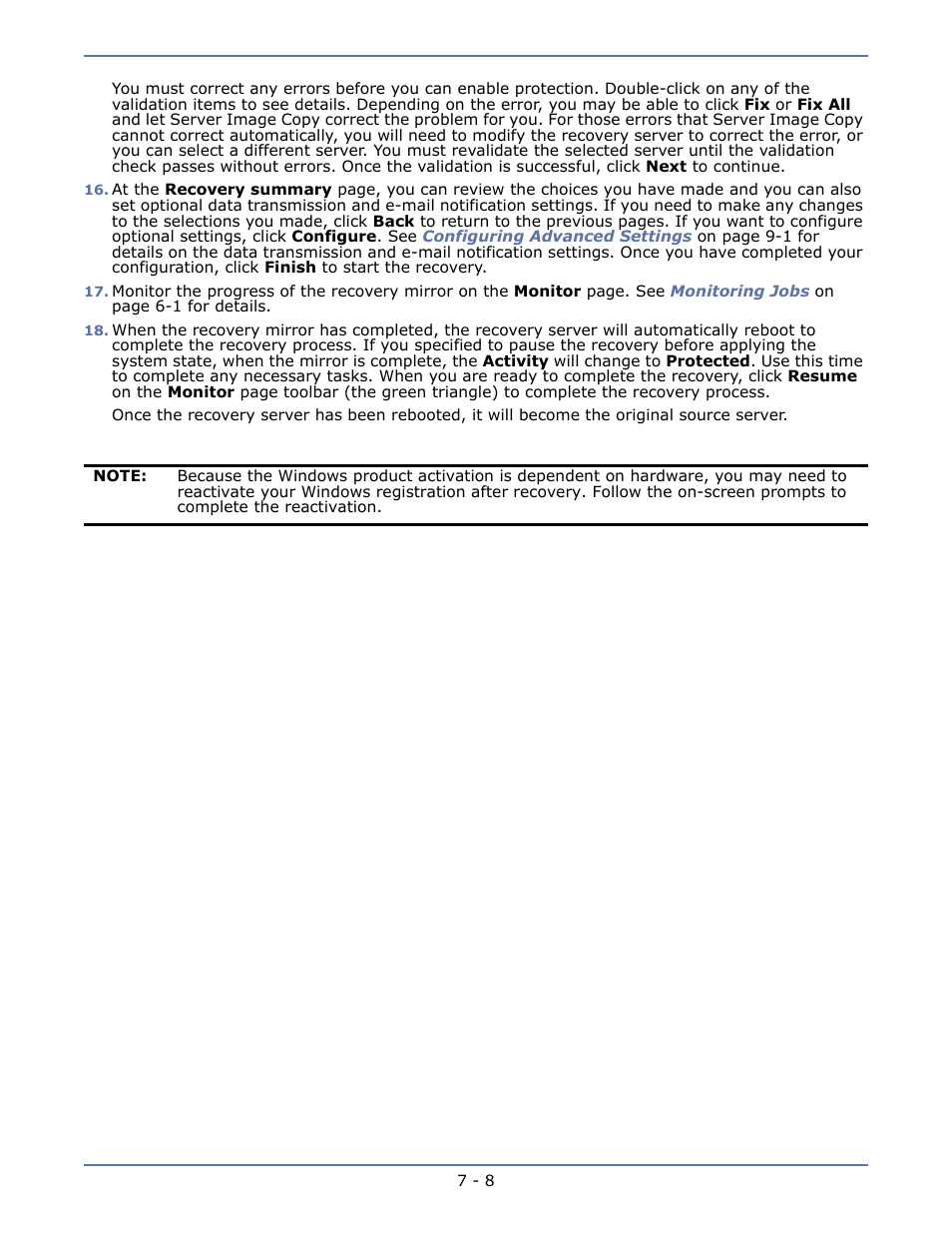 HP Storage Mirroring V5 Software User Manual | Page 32 / 42