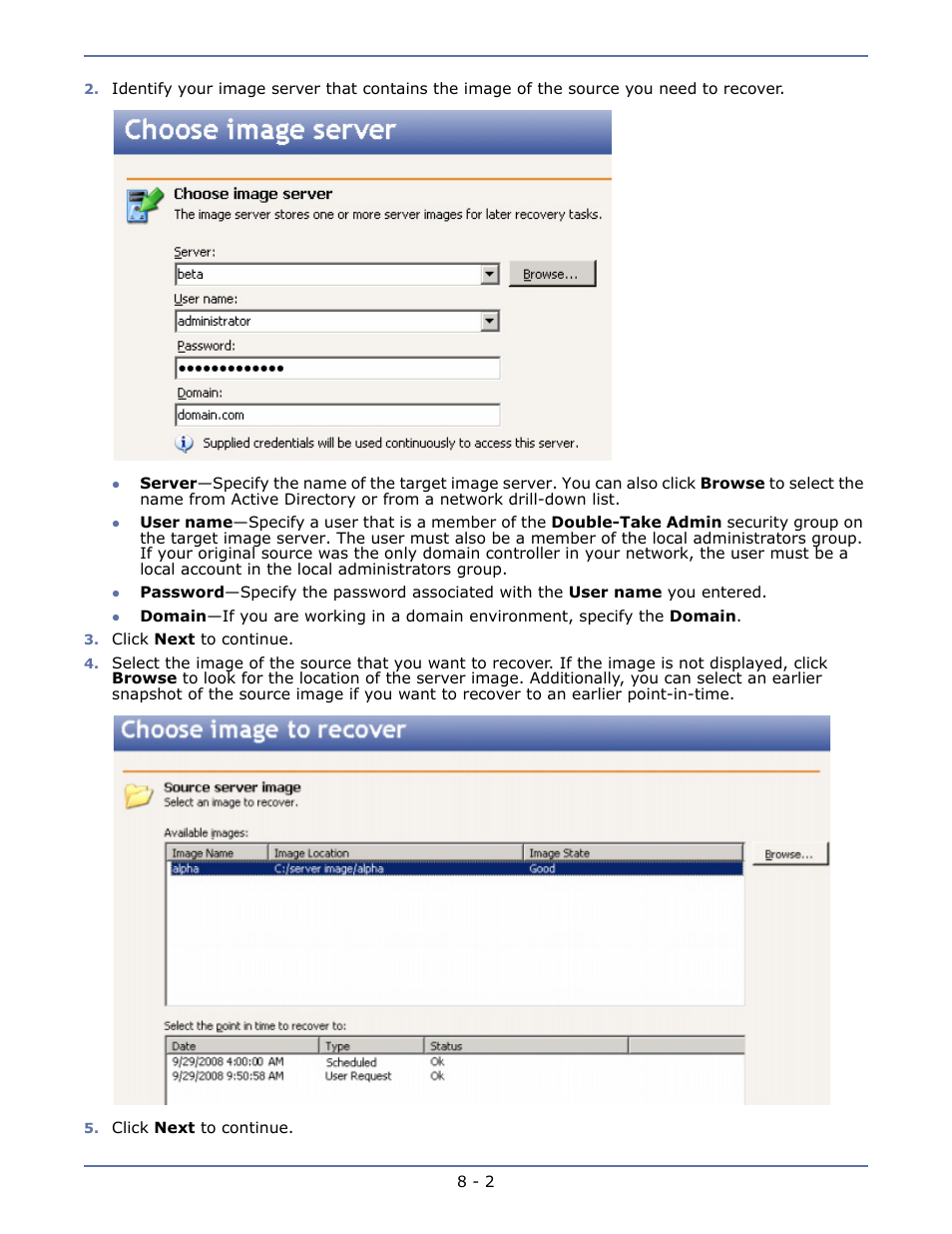 HP Storage Mirroring V5 Software User Manual | Page 34 / 42