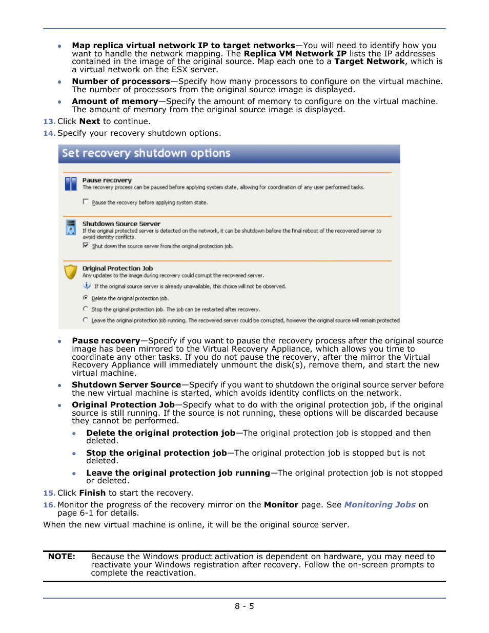 HP Storage Mirroring V5 Software User Manual | Page 37 / 42