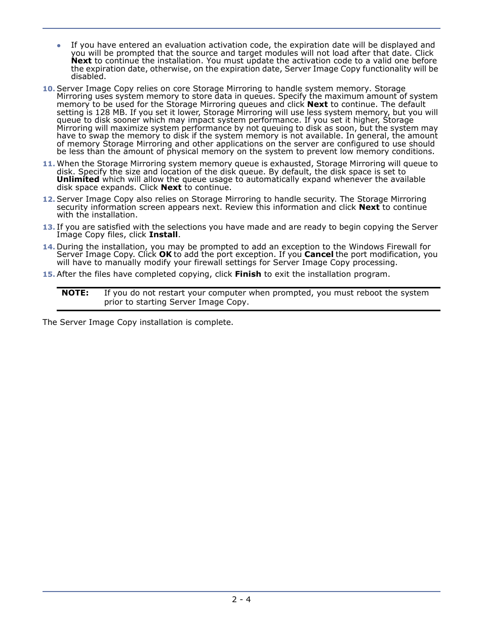 HP Storage Mirroring V5 Software User Manual | Page 9 / 42