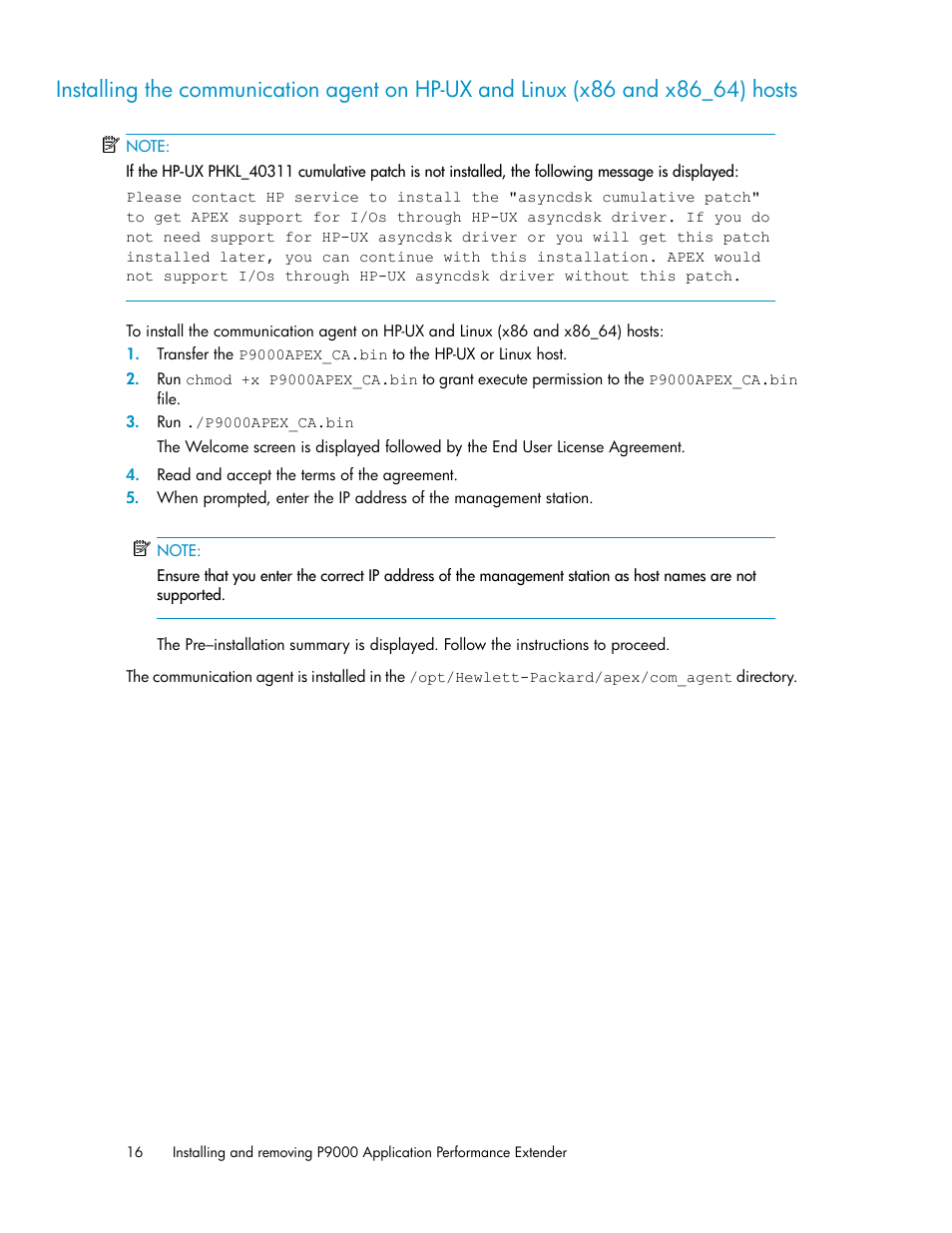 HP XP Application Performance Extender Software User Manual | Page 16 / 120