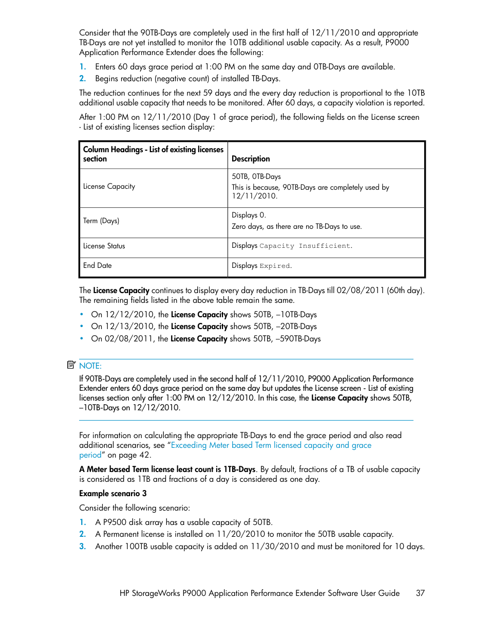 HP XP Application Performance Extender Software User Manual | Page 37 / 120