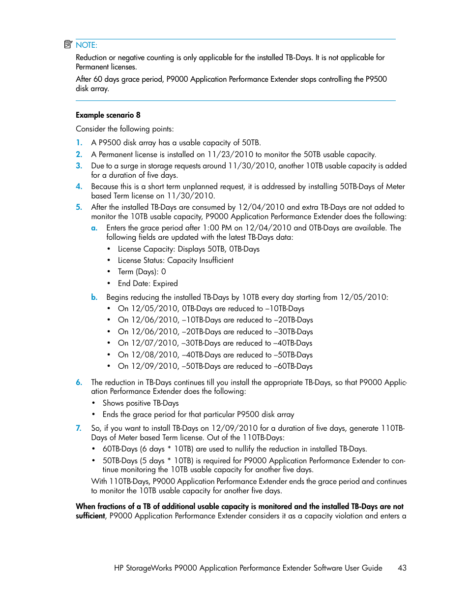 HP XP Application Performance Extender Software User Manual | Page 43 / 120