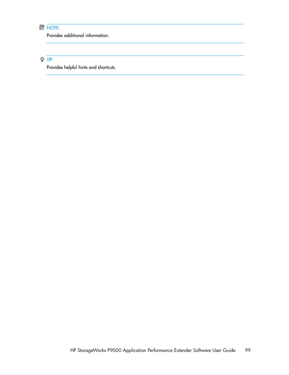 HP XP Application Performance Extender Software User Manual | Page 99 / 120