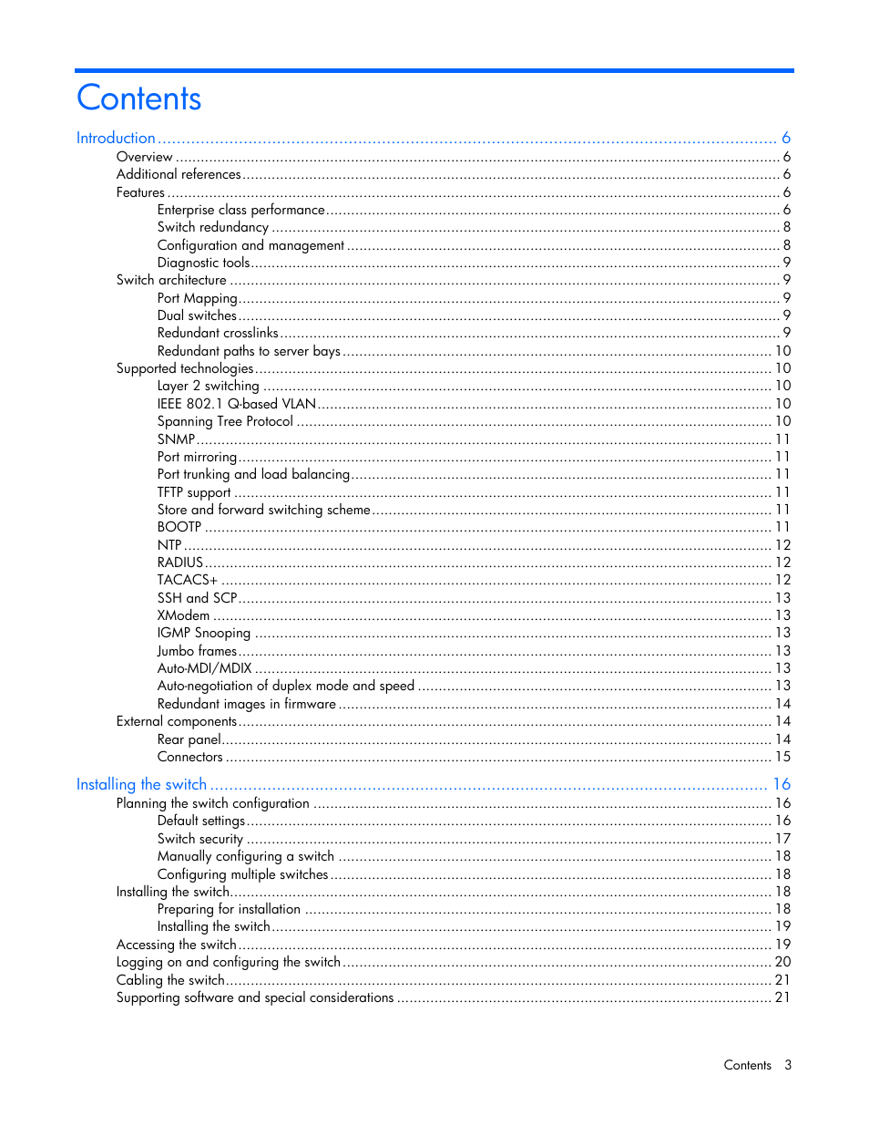 HP ProLiant xw460c Blade Workstation User Manual | Page 3 / 58