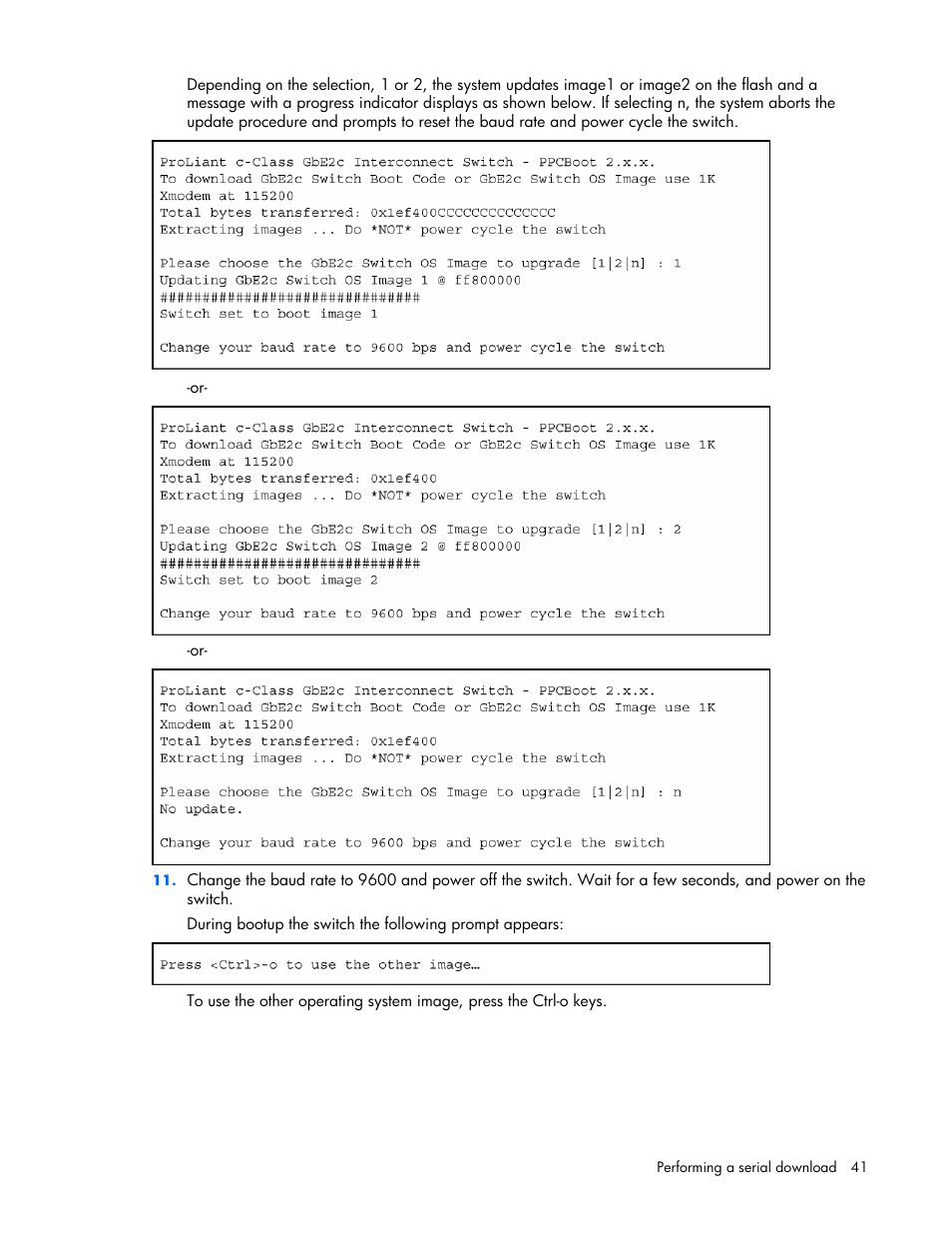 HP ProLiant xw460c Blade Workstation User Manual | Page 41 / 58