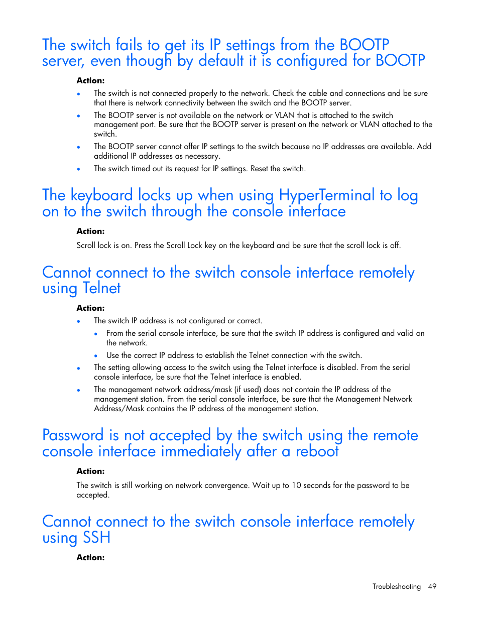 HP ProLiant xw460c Blade Workstation User Manual | Page 49 / 58