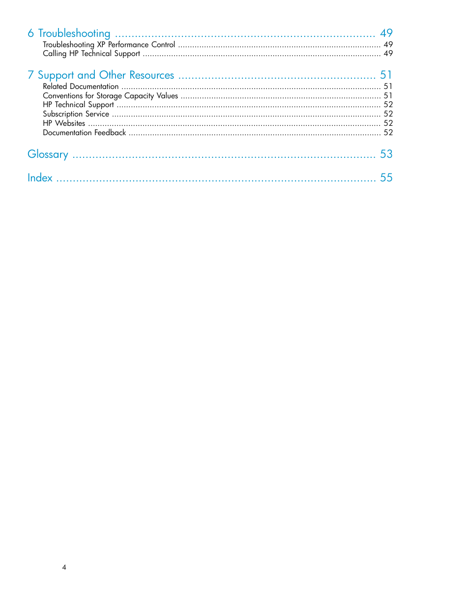 HP XP Array Manager Software User Manual | Page 4 / 56