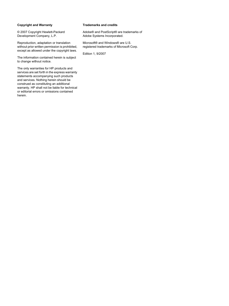 HP LaserJet M9040M9050 Multifunction Printer series User Manual | Page 4 / 106