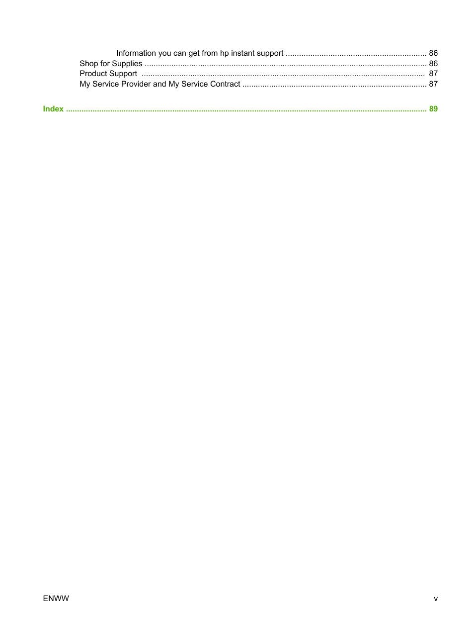 HP LaserJet M9040M9050 Multifunction Printer series User Manual | Page 7 / 106