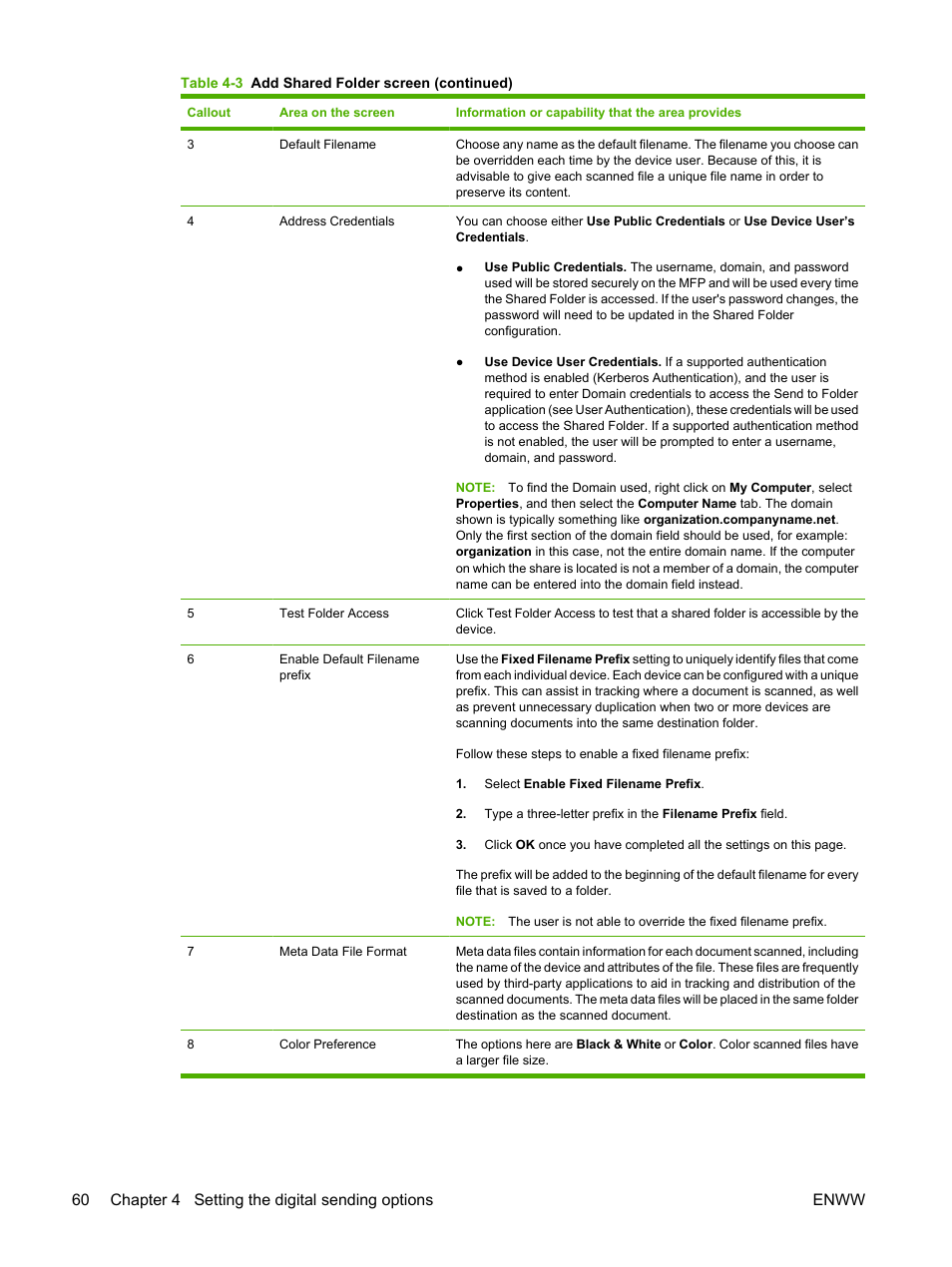 HP LaserJet M9040M9050 Multifunction Printer series User Manual | Page 72 / 106