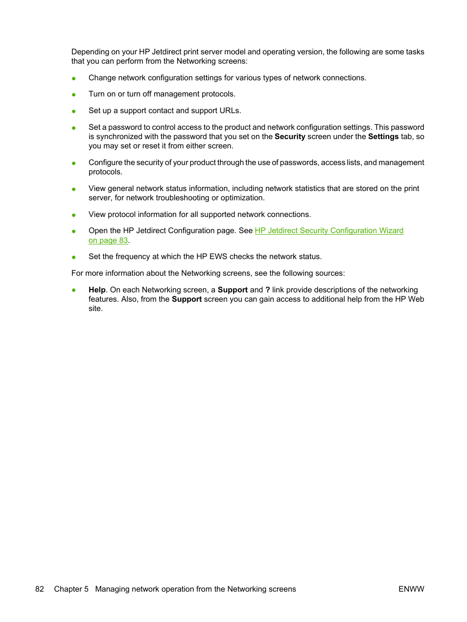 HP LaserJet M9040M9050 Multifunction Printer series User Manual | Page 94 / 106