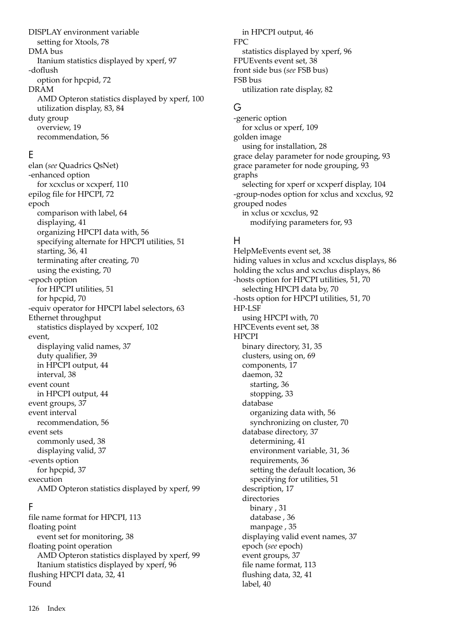 HP XC System 3.x Software User Manual | Page 126 / 131