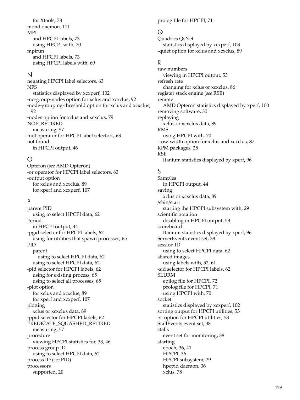 HP XC System 3.x Software User Manual | Page 129 / 131