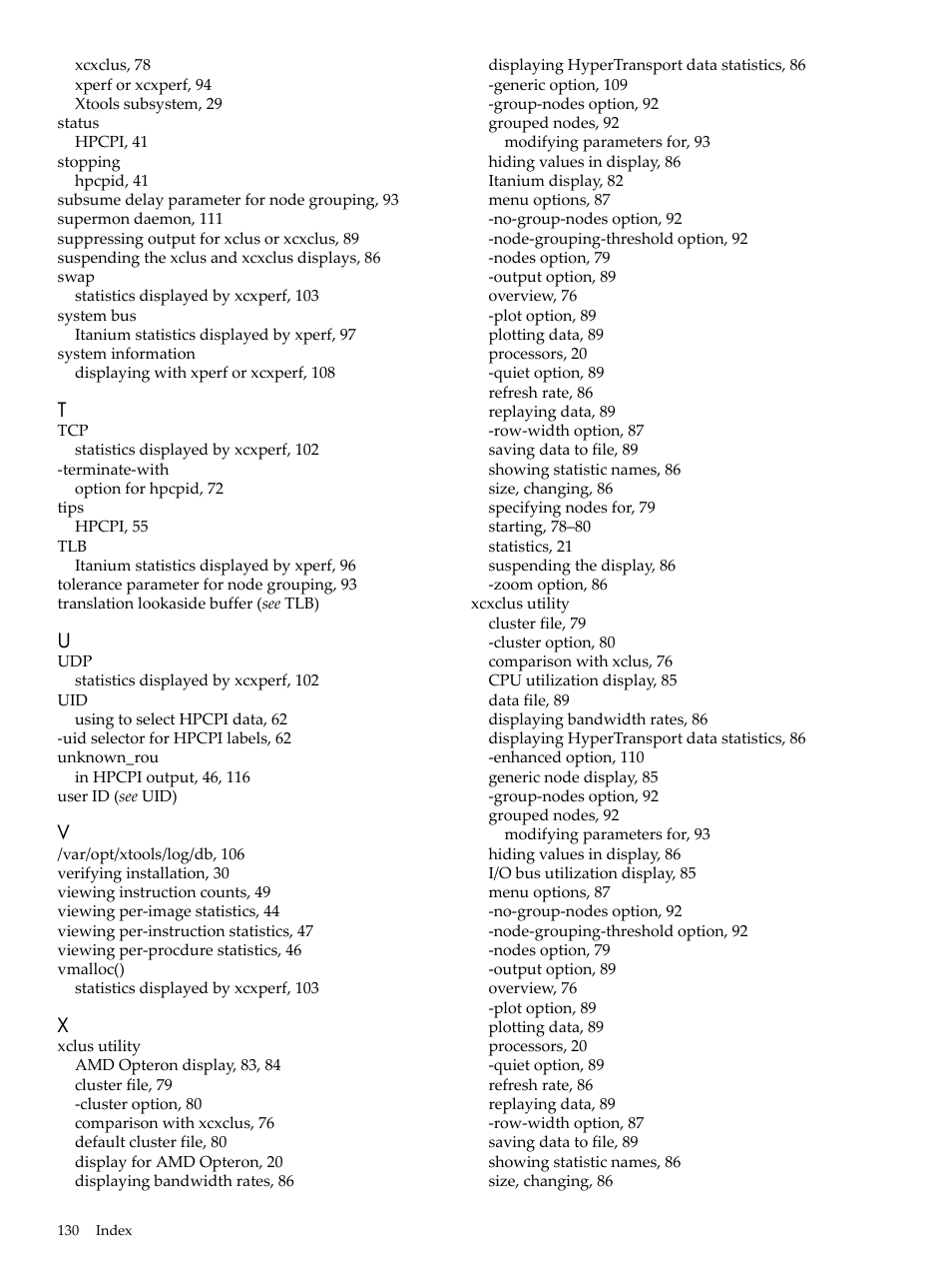 HP XC System 3.x Software User Manual | Page 130 / 131