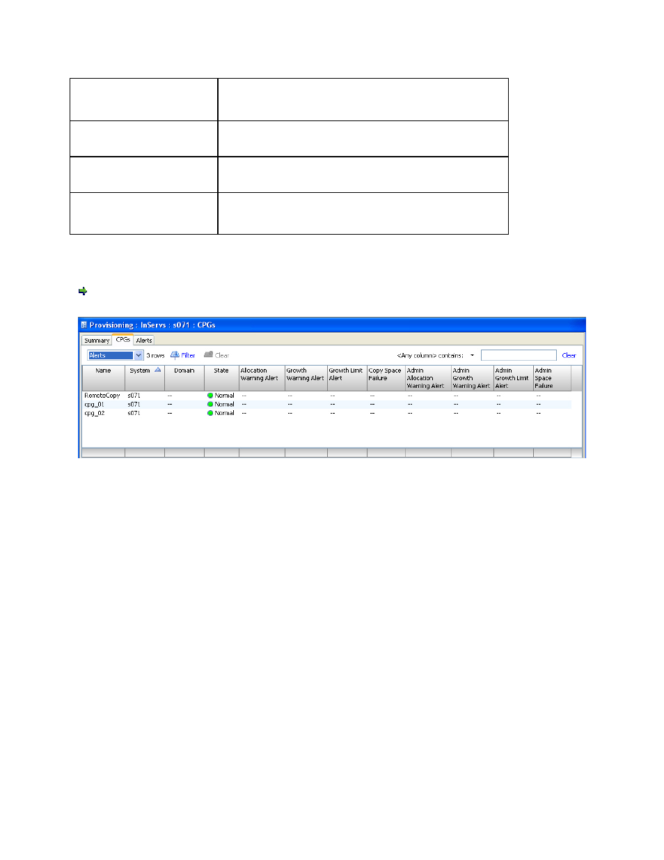 Displaying alert information | HP 3PAR T-Class Storage Systems User Manual | Page 237 / 475