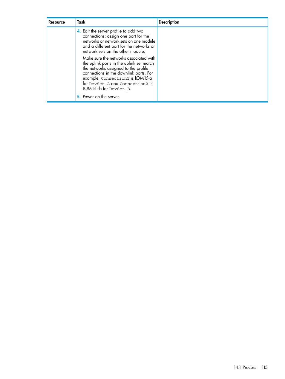 HP OneView User Manual | Page 115 / 317