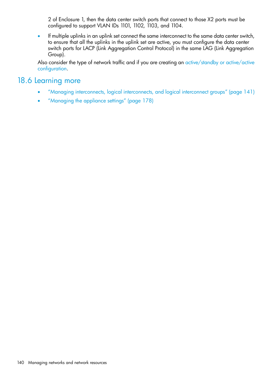 6 learning more | HP OneView User Manual | Page 140 / 317