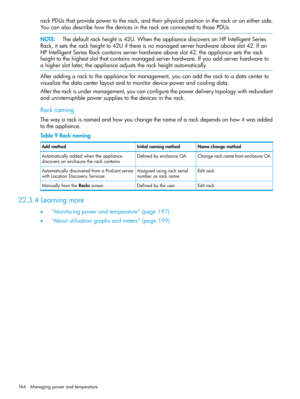 4 learning more | HP OneView User Manual | Page 164 / 317