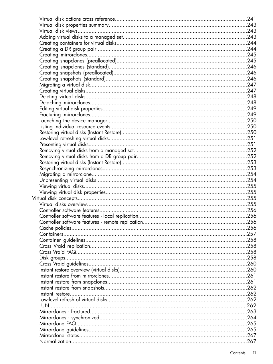 HP P6000 Continuous Access Software User Manual | Page 11 / 296