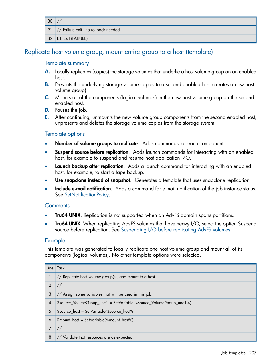 HP P6000 Continuous Access Software User Manual | Page 207 / 296