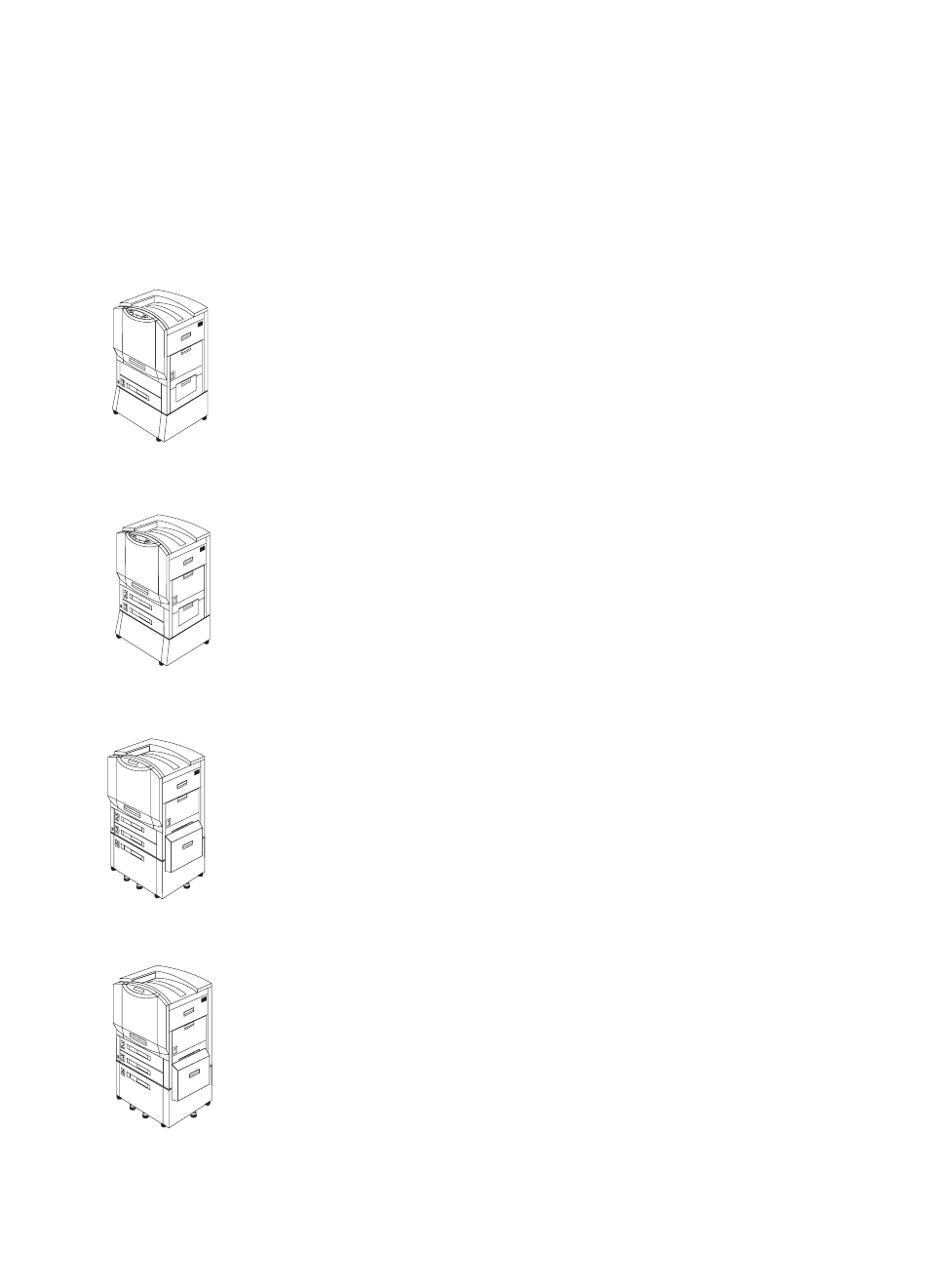 Printer information, Configurations | HP Color LaserJet 8550 Multifunction Printer series User Manual | Page 21 / 242