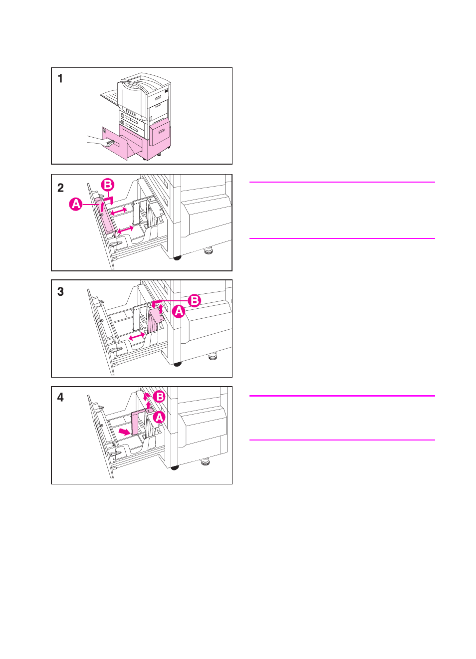 Printing from tray 4 (some printer models only) | HP Color LaserJet 8550 Multifunction Printer series User Manual | Page 85 / 242