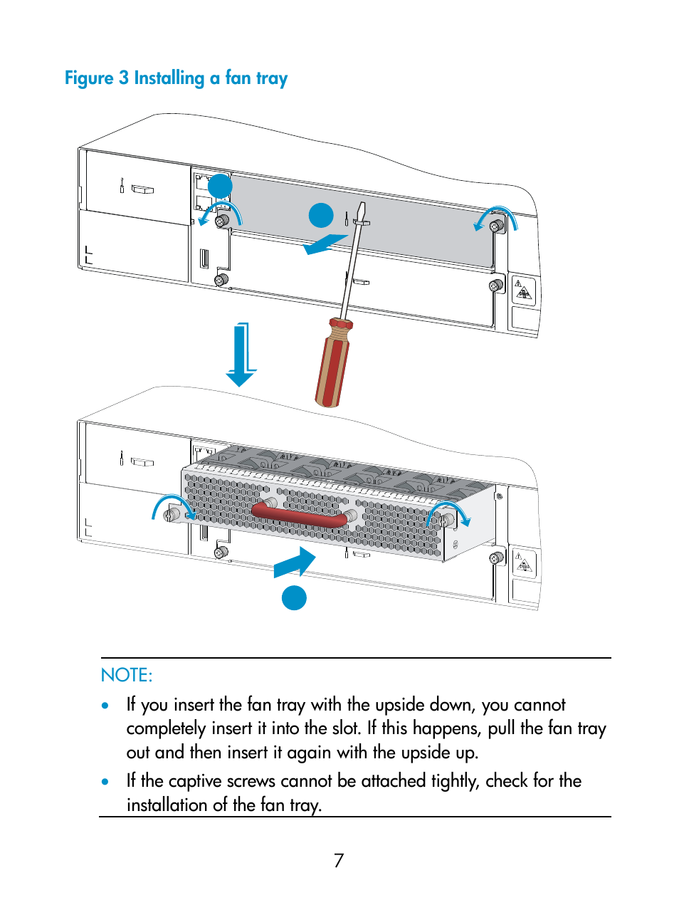 Figure 3, Llout 2 in, Figure | HP Switch Fan Assemblies User Manual | Page 10 / 17