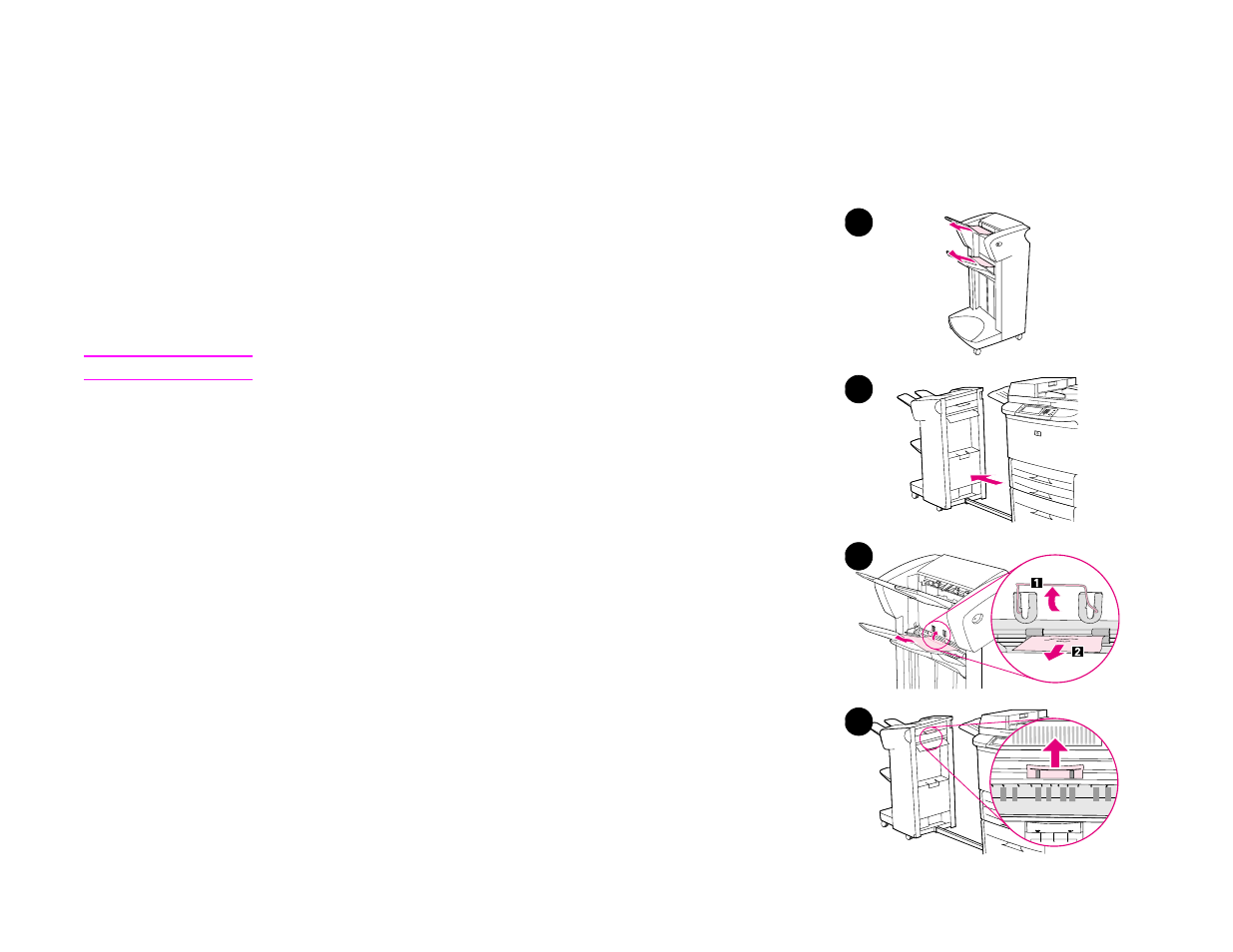 Clearing jams from the output areas | HP LaserJet 9000 Printer series User Manual | Page 103 / 278
