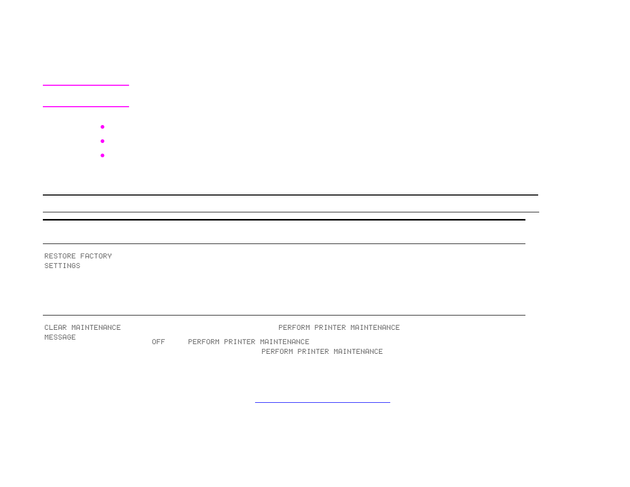 Resets submenu | HP LaserJet 9000 Printer series User Manual | Page 216 / 278