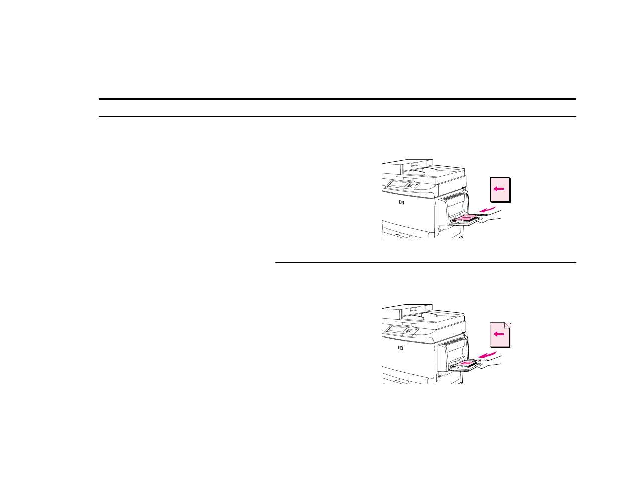 Orienting media | HP LaserJet 9000 Printer series User Manual | Page 47 / 278