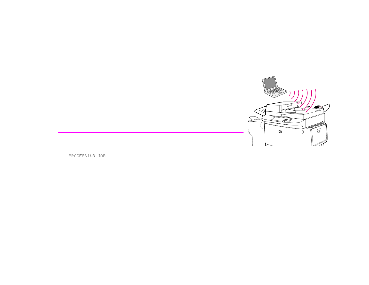 Printing a job using fir | HP LaserJet 9000 Printer series User Manual | Page 80 / 278