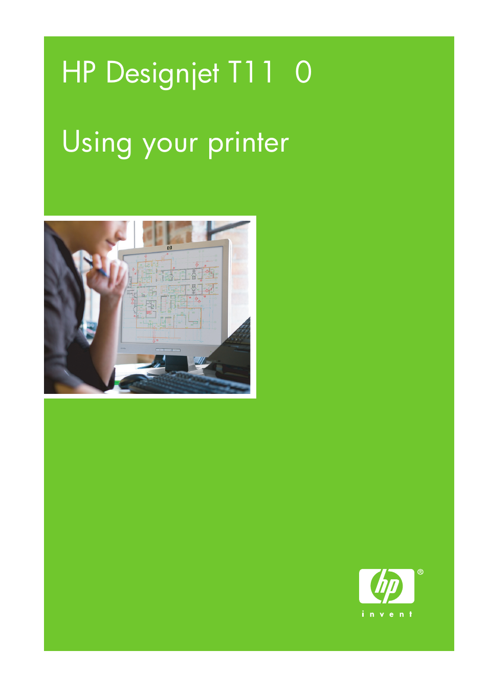 HP Designjet T1120 Printer series User Manual | 207 pages