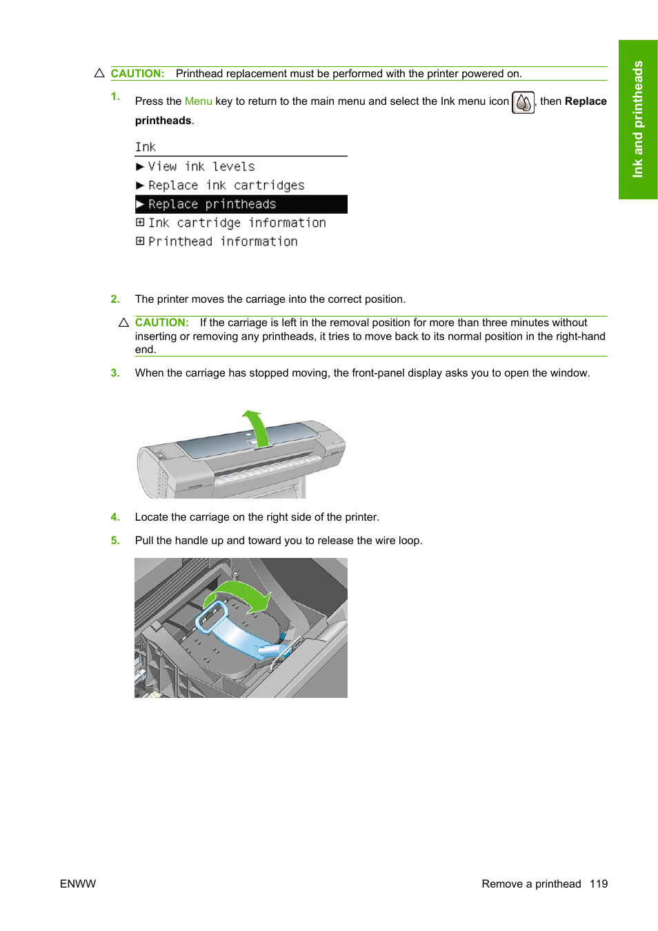 HP Designjet T1120 Printer series User Manual | Page 128 / 207