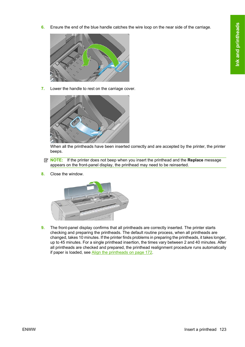 HP Designjet T1120 Printer series User Manual | Page 132 / 207