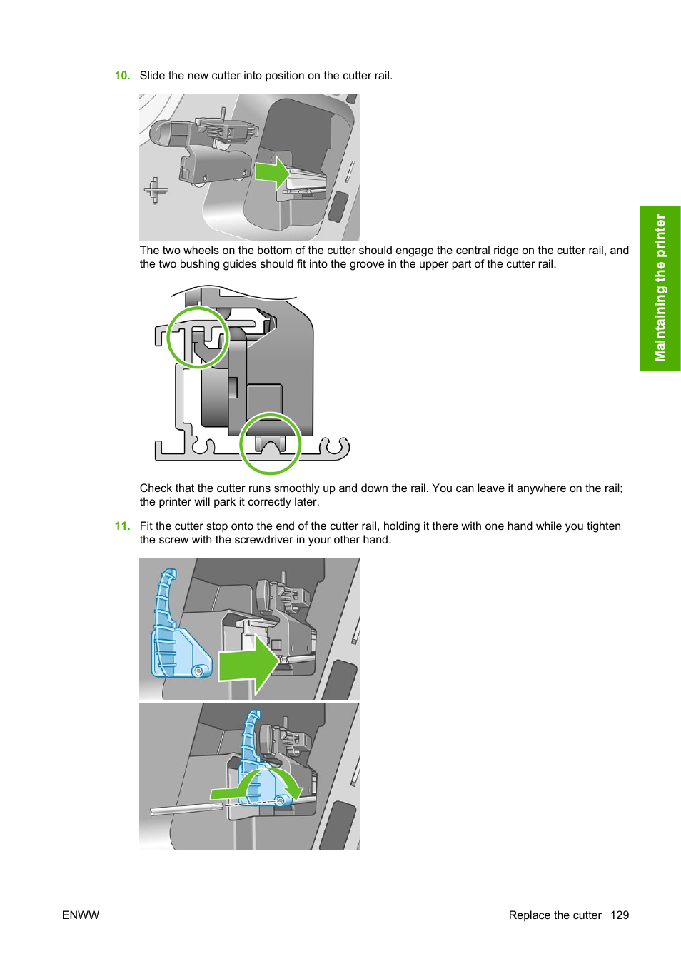 HP Designjet T1120 Printer series User Manual | Page 138 / 207