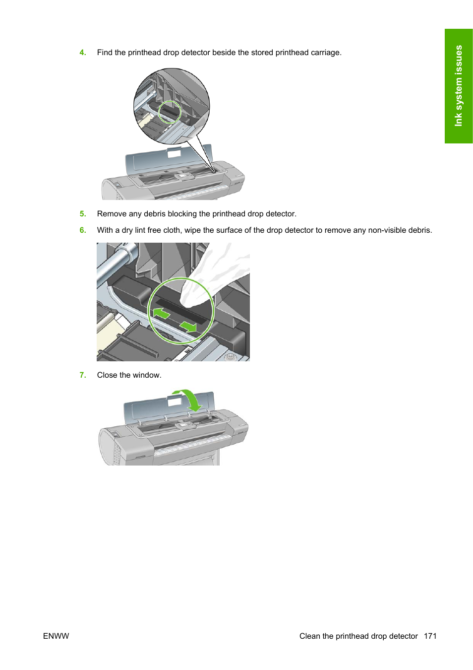 HP Designjet T1120 Printer series User Manual | Page 180 / 207